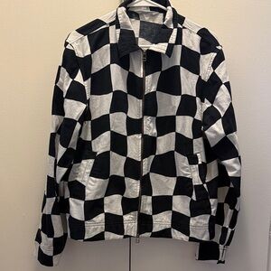 3sixteen Black and White Checkered Jacket